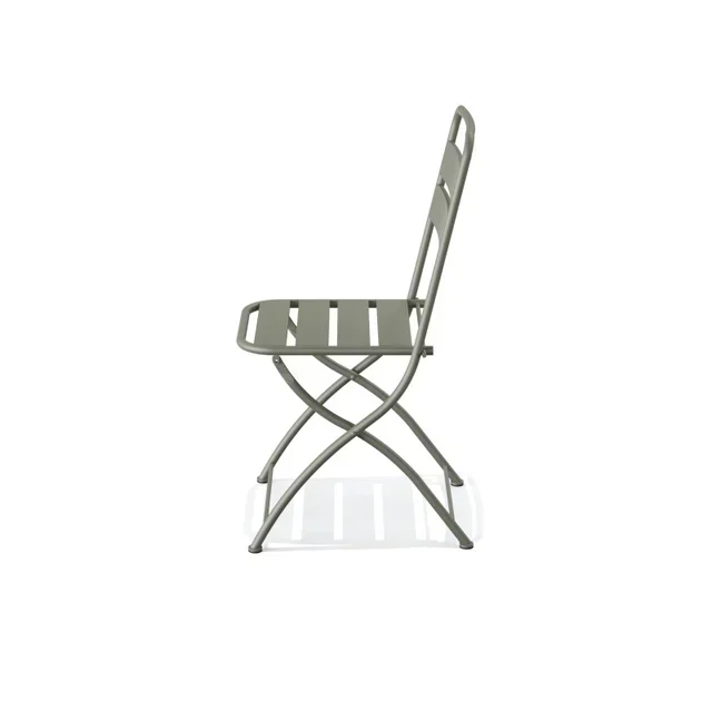 Sedia Pieghevole Breeze Style Bistrot - Metallo Verde
