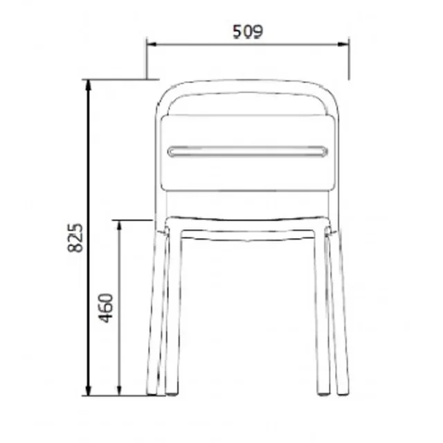 Como Chair - Grey Green - Set of 2