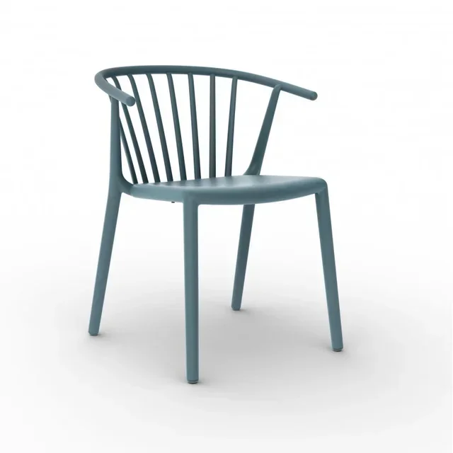 Pack de 2 Sillas Woody Azul Vintage Estilo Retro