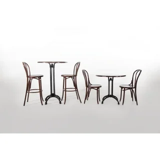 Bistrostühle Bugholz Nussbaum – Französischer Vintage-Stil