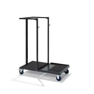 Handling Trolley for Stackable Chairs and Stools