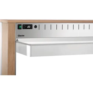 Professioneller Heiß-Servierwagen - 4 GN 1/1 Behälter