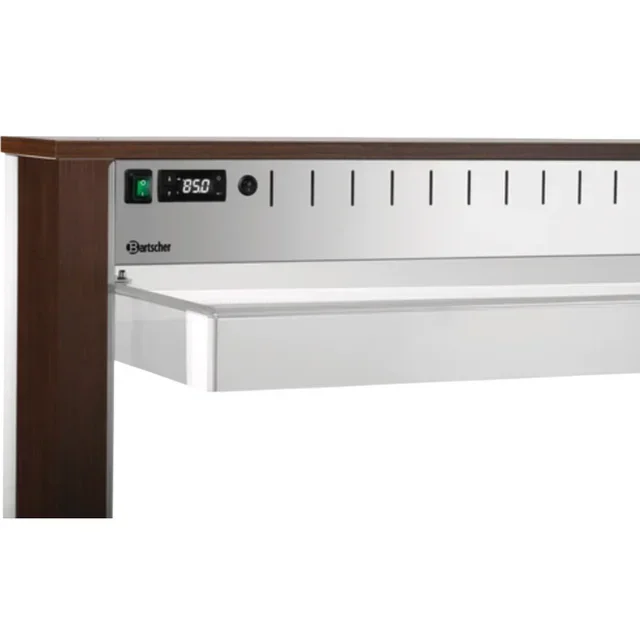 Professional Hot Service Trolley - 4 Gastronorm 1/1 Pans