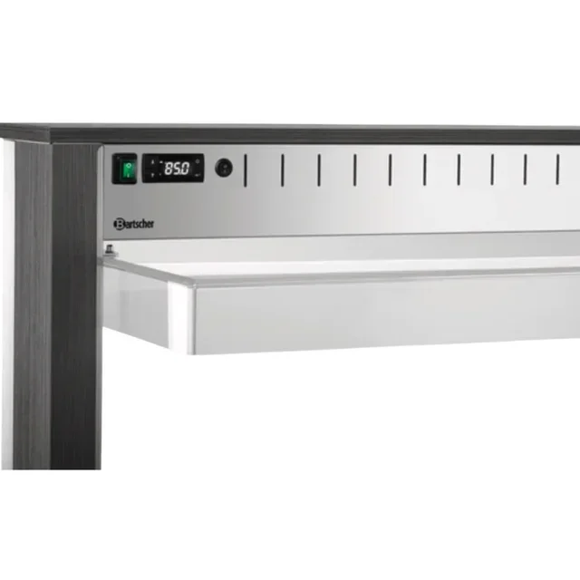 Professional Hot Service Trolley - 4 Gastronorm 1/1 Pans