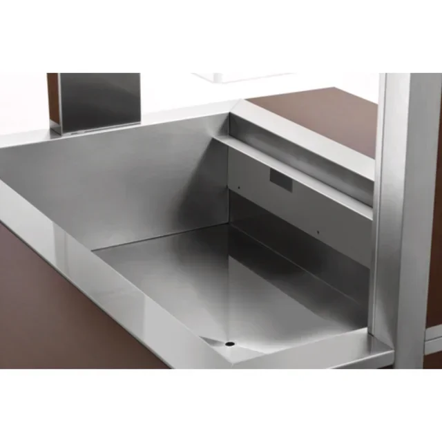 Carrello di Servizio Caldo 3 Bacinelle Gastronorm 1/1 - Ristorazione Professionale