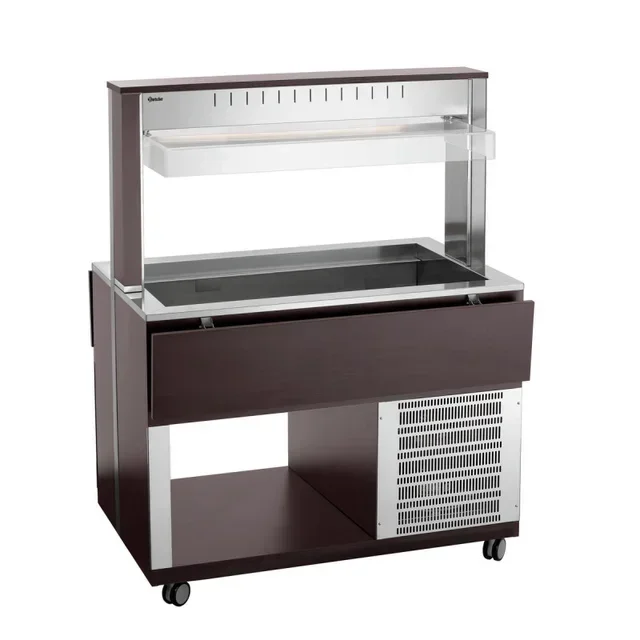 Heißer Servierwagen 3 GN 1/1 Behälter - Gastronomie