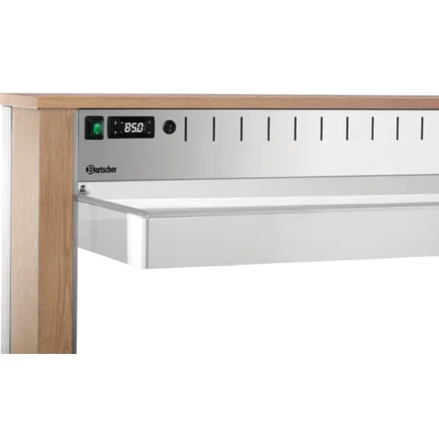 Carrello di Servizio Caldo 3 Bacinelle Gastronorm 1/1 - Ristorazione Professionale