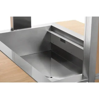 Carrello di Servizio Caldo 3 Bacinelle Gastronorm 1/1 - Ristorazione Professionale