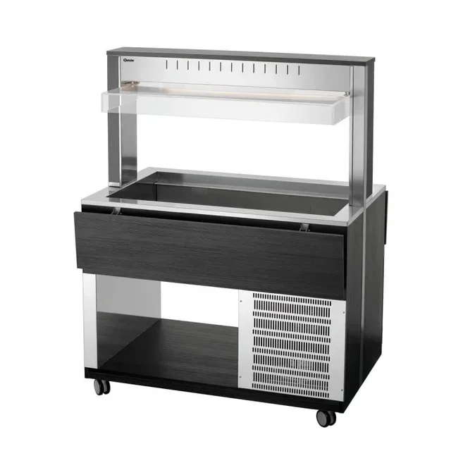 Heißer Servierwagen 3 GN 1/1 Behälter - Gastronomie