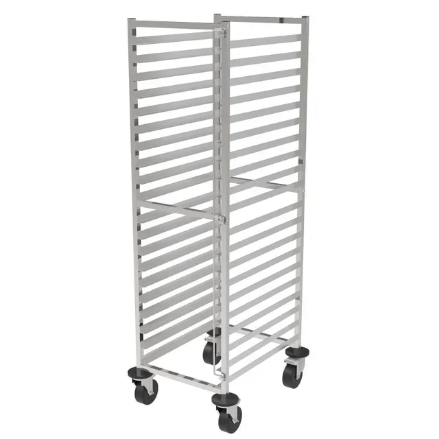GN 2/1 Gastronorm Tray Clearing Trolley