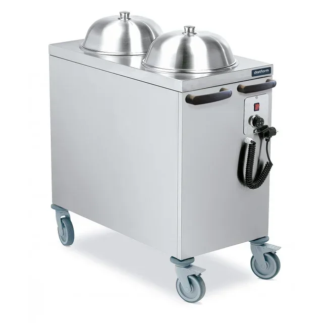Thermal Trolley 130 Plates - Dimensions 990x540x900 mm