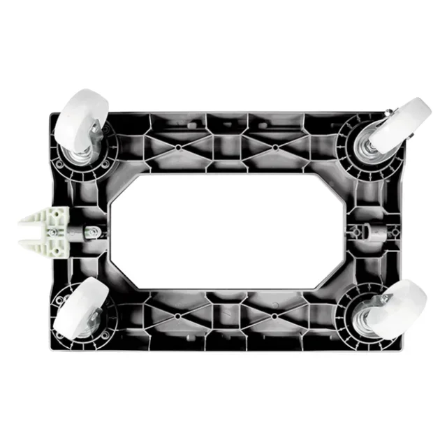 Laundry Basket Handling Trolley - Black