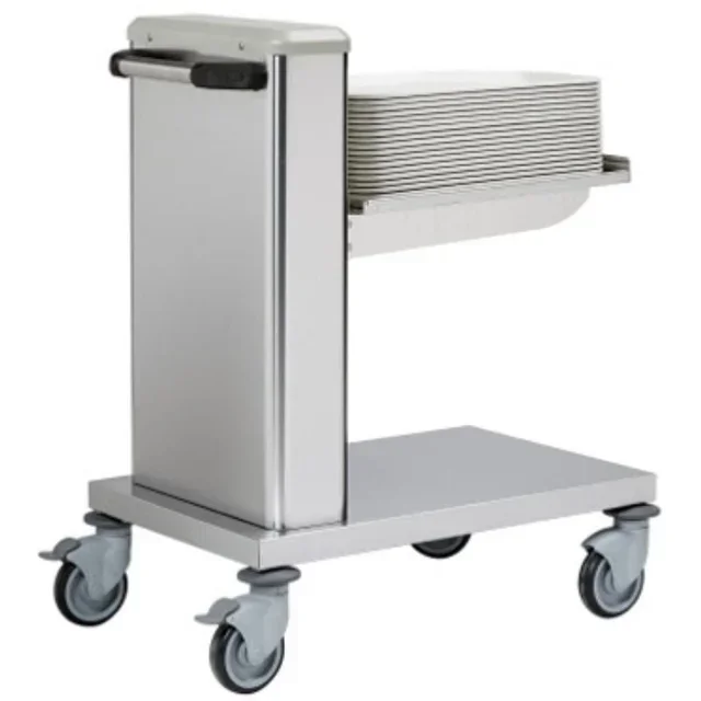 Automatic Height Adjustable Trolley for Tray Handling