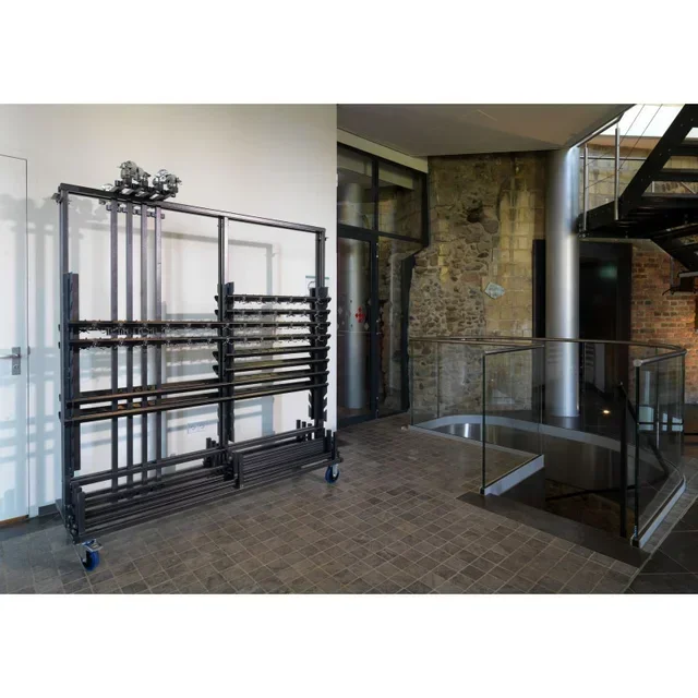 Professional Handling Trolley for Transporting Stackable Chairs and Stools