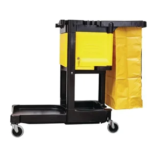 Cleaning Trolley Height 975 mm - Professional Cleaning Cart