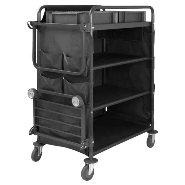 Compact Professional Cleaning Trolley