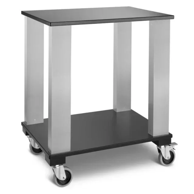 2-Tier Solid Wood Service Trolley