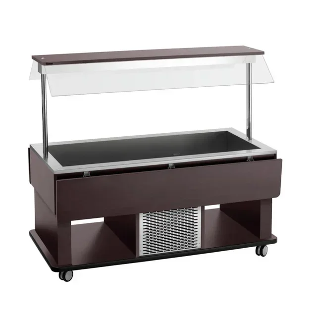 Hot Food Service Trolley for Children - 4 GN 1/1 Containers