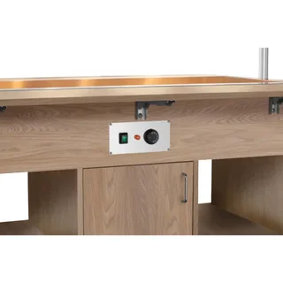 Hot Food Service Trolley for Children - 4 GN 1/1 Containers