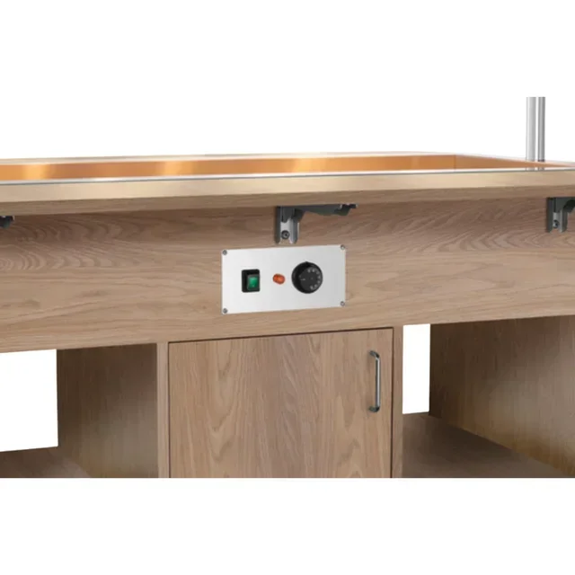 Hot Food Service Trolley for Children - 4 GN 1/1 Containers