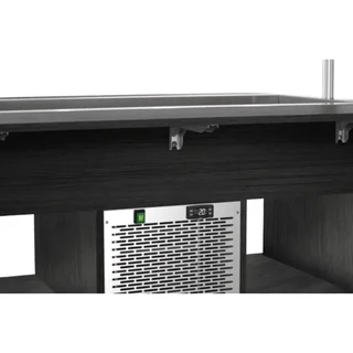 Hot Food Service Trolley for Children - 4 GN 1/1 Containers