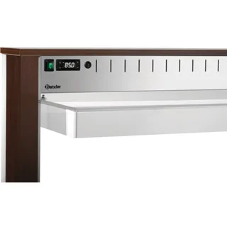 Hot Service Trolley 3 Gastronorm 1/1 Pans - Professional Catering