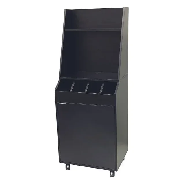 Carrinho de Serviço Alto Preto - Altura 1500 mm