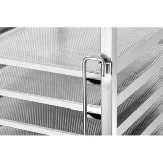 Carrinho de manuseio Euronorm 600 x 400 mm - 18 prateleiras