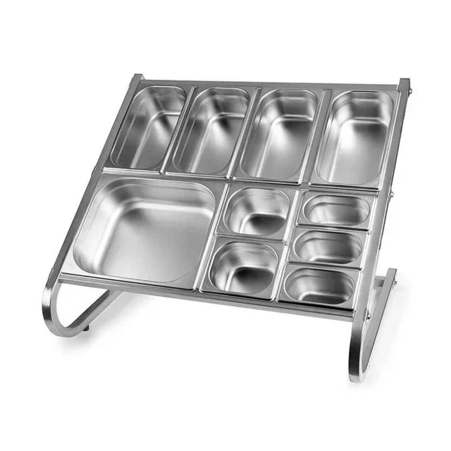 Soporte 8 Cubetas Gastronorm - Almacenaje GN 1/1