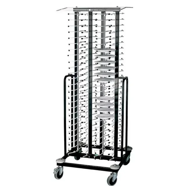 Carro de Transporte para 100 Platos - Carro de Servicio Hotelero