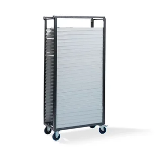 Chariot de Transport pour Chaises Pliantes de Mariage