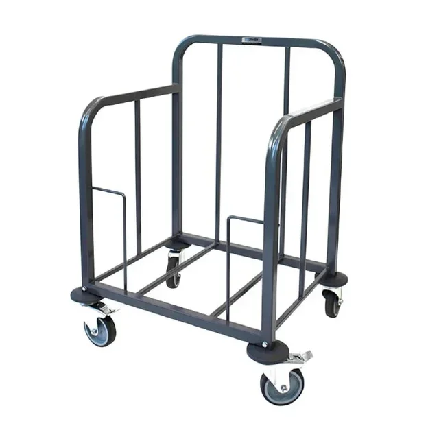 Metal Tray Transport Trolley - Capacity 100 Trays