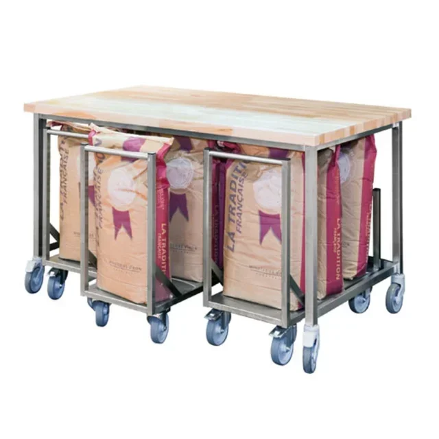 Flour Bag Transport Trolley
