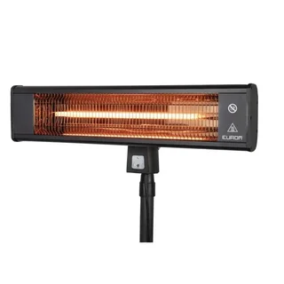Calentador Eléctrico Exterior Eurom TH1800S – Mando a Distancia Incluido para Terraza