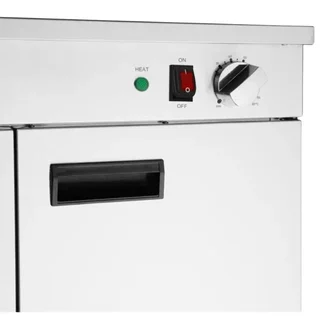 Calientaplatos Doble Puerta - Capacidad 120 Platos