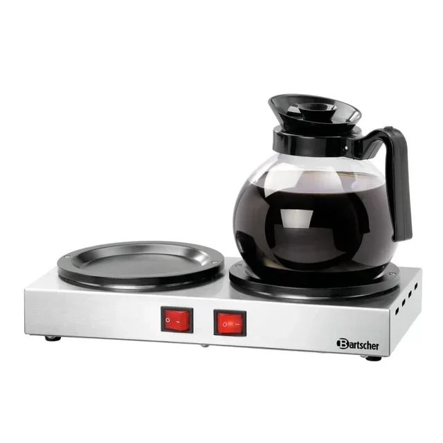 Electric Double Hot Plate Coffee Warmer