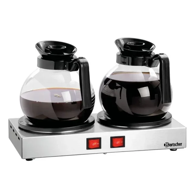 Electric Double Hot Plate Coffee Warmer