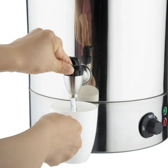 Termo Eléctrico Acero Inoxidable Doble Pared 40 Litros