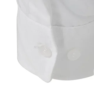 Unisex White Long Sleeve Shirt - Size S