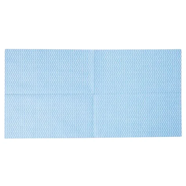 Blue Microfiber Cloth Bathroom Maintenance - Pack of 50 Units