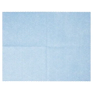 Pano de Microfibra Não Tecido Ultra-Resistente Azul - Pack de 25 Unidades