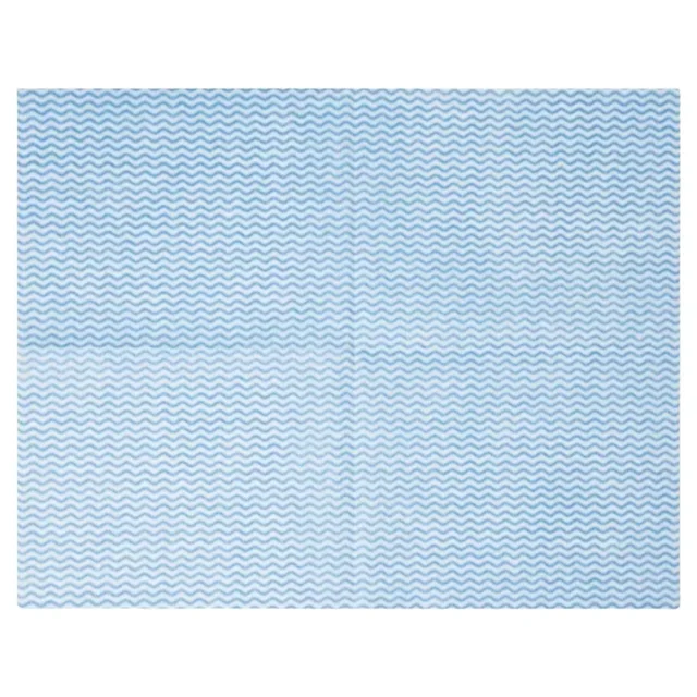 Pano de Microfibra Não Tecido Ultra-Resistente Azul - Pack de 25 Unidades