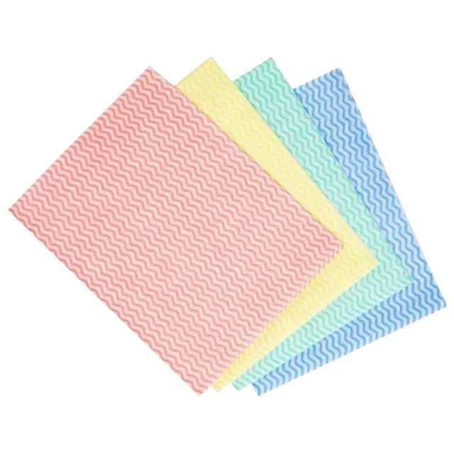 Pano de Microfibra Não Tecido Ultra-Resistente Azul - Pack de 25 Unidades