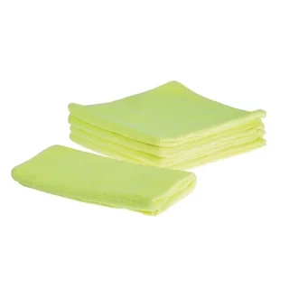 Chiffons Microfibres Jaunes - Pack de 5 Unités
