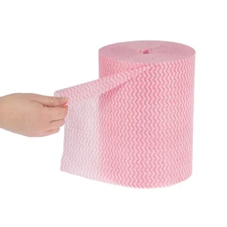 Chiffons Multi-Usage Antibactériens Rouge - Lot de 200 Unités