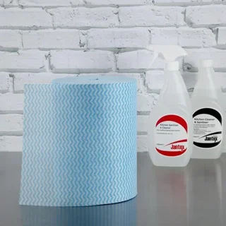 Paños de Microfibra Azules Antibacterianos Multiusos - Lote de 200