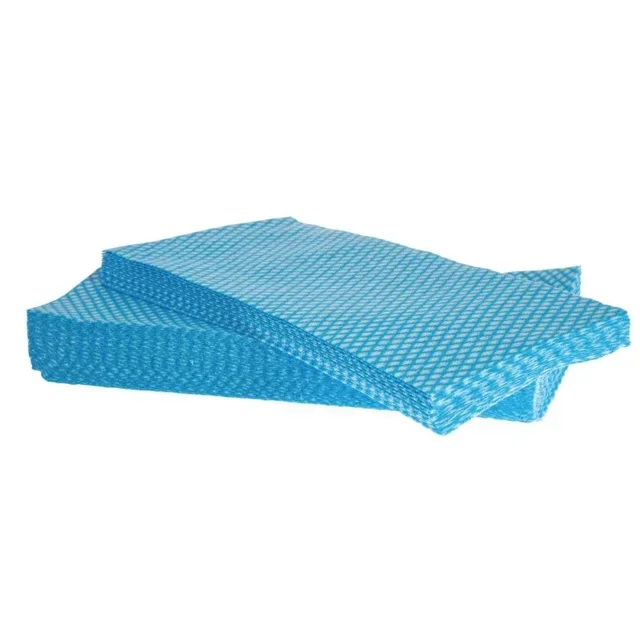 Chiffons de Nettoyage Solonet Bleus - Pack de 50 Unités