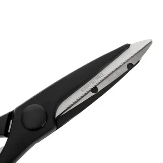 Professional Kitchen Scissors with Serrated Blade - 18 cm Length