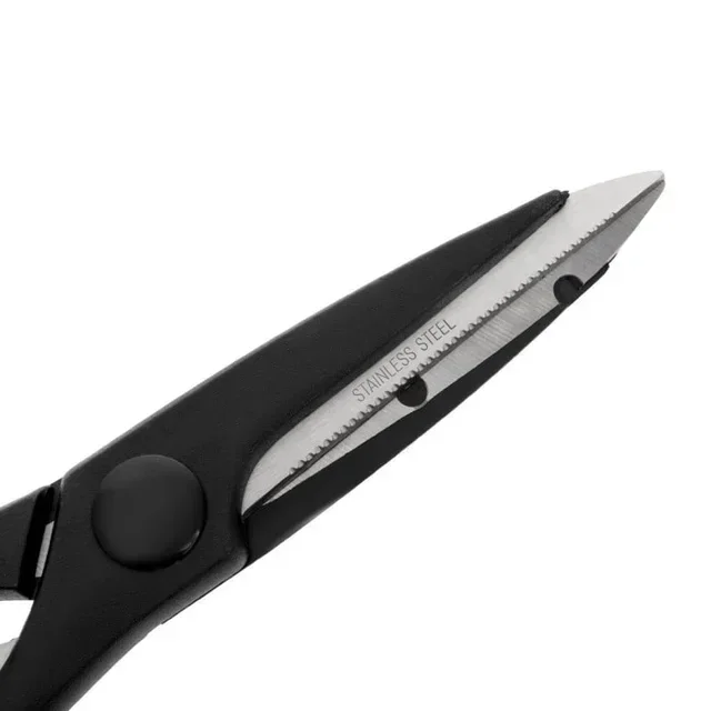 Professional Kitchen Scissors with Serrated Blade - 18 cm Length