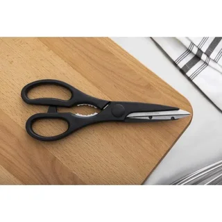 Professional Kitchen Scissors with Serrated Blade - 18 cm Length